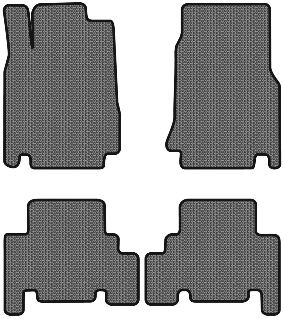 EVA коврики в салон авто EVAtech для A-Class (W168) Short Mercedes-Benz 1997-2004 1 поколение Htb EU MB21401PC4SGB