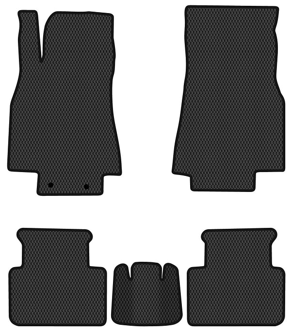 Фото - EVA коврики в салон авто EVAtech для A-Class (W169) Mercedes-Benz 2004-2012 2 поколение Htb EU MB4894C5MS2RBB