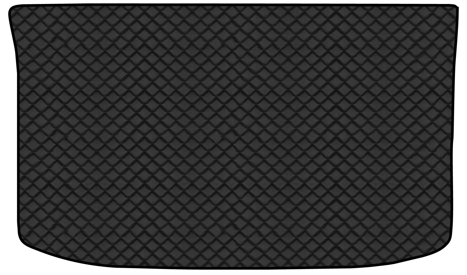 Коврик из экокожи в багажник авто EVAtech ECO для Micra IV (K13) Restyling Nissan 2013-2016 4 поколение Htb EU NS41519B1BBB