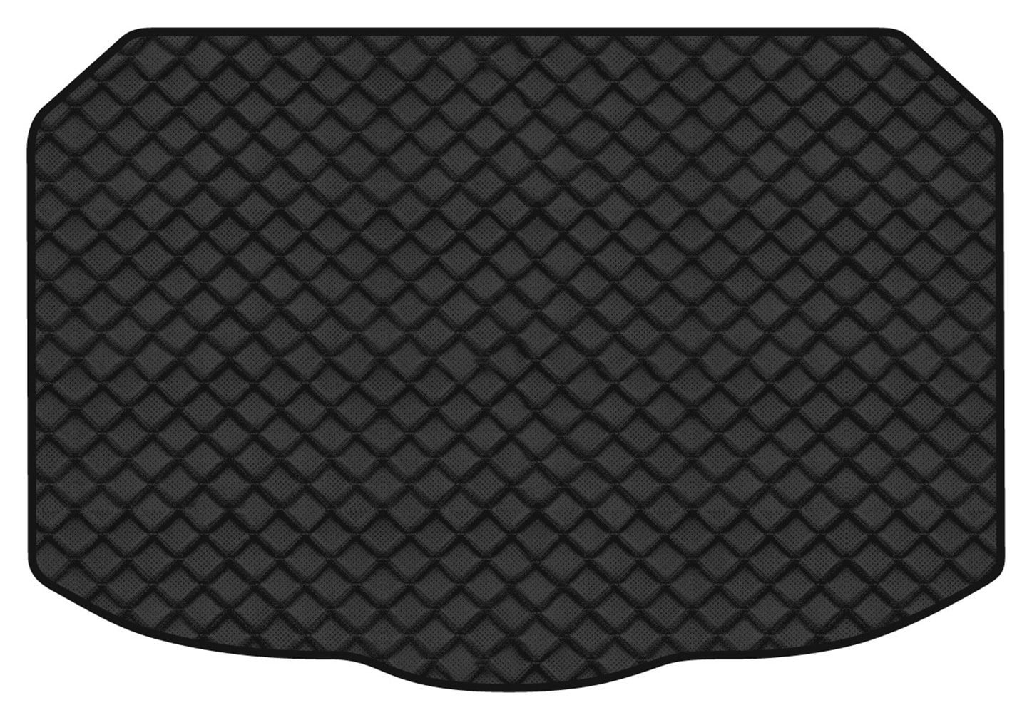 Коврик из экокожи в багажник авто EVAtech ECO для Qashqai (J12) Hybrid Nissan 2021 3 поколение SUV EU NS42888N1BBB