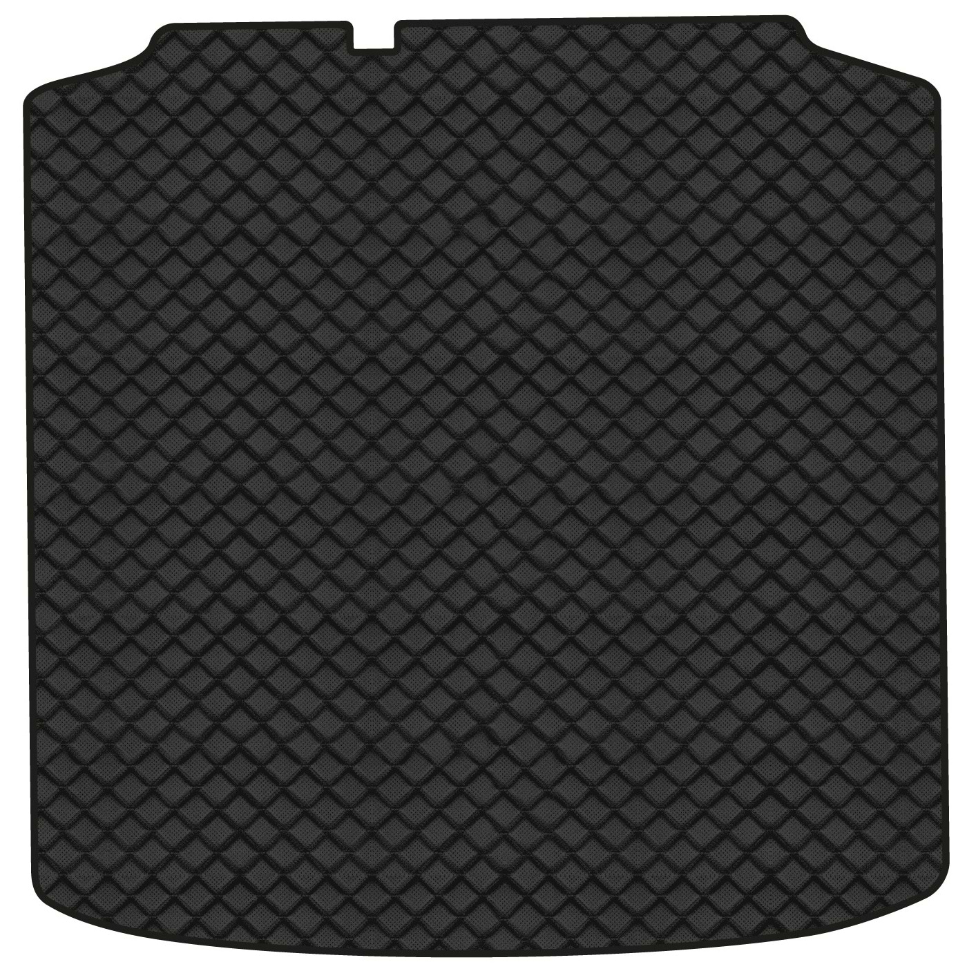 Коврик из экокожи в багажник авто EVAtech для Fabia (6Y) Skoda 1999-2007 1 поколение Combi EU (SK1629BO1BBB)