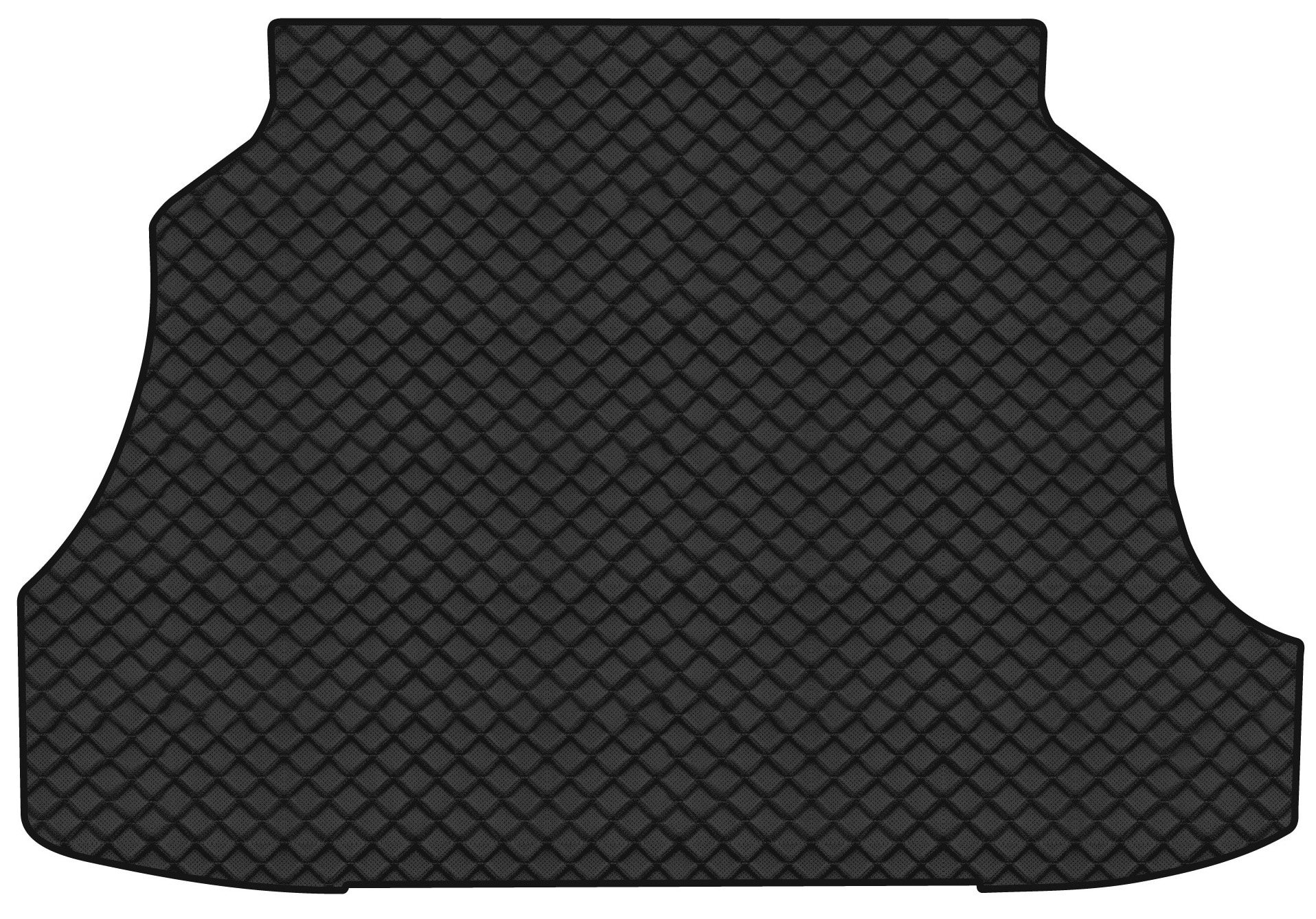 Коврик из экокожи в багажник авто EVAtech для Forza ЗАЗ 2011-2017 1 поколение Htb EU (ZA31512B1BBB)