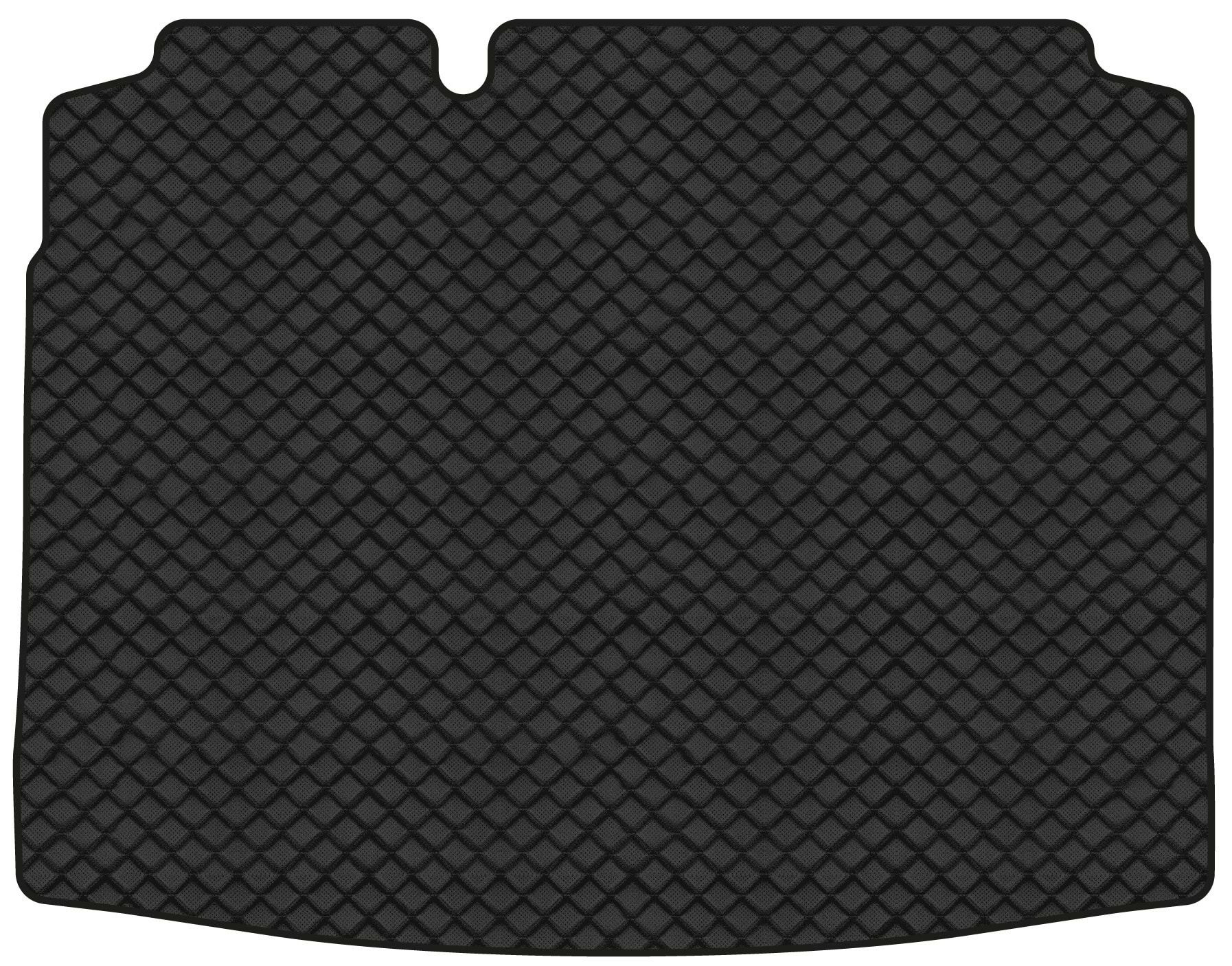 Коврик из экокожи в багажник авто EVAtech для Golf (V) MT 3-doors Volkswagen 2003-2009 5 поколение Htb EU (VW33070B1BBB)