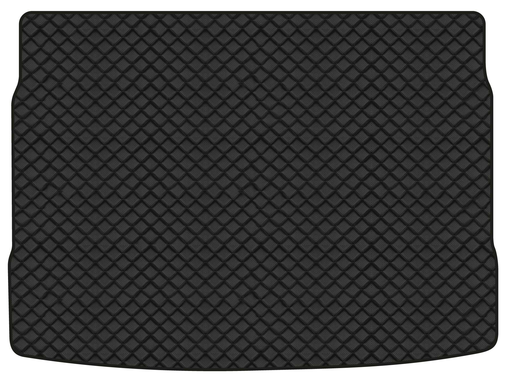 Коврик из экокожи в багажник авто EVAtech для Golf (V) MT 3-doors Volkswagen 2003-2009 5 поколение Htb EU (VW33070BO1BBB)