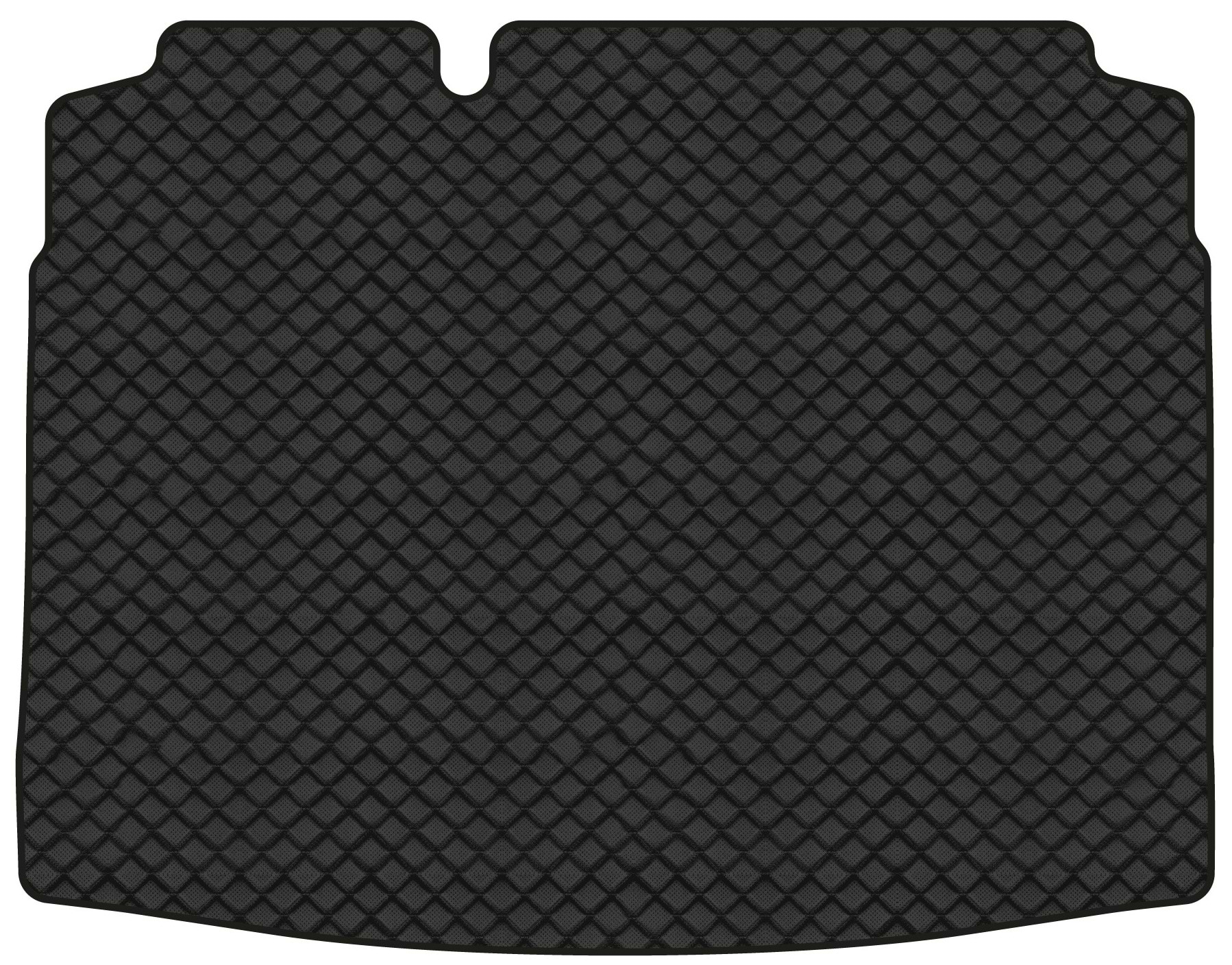 Коврик из экокожи в багажник авто EVAtech для Golf (V) MT 3-doors Volkswagen 2003-2009 5 поколение Htb EU (VW33072B1BBB)