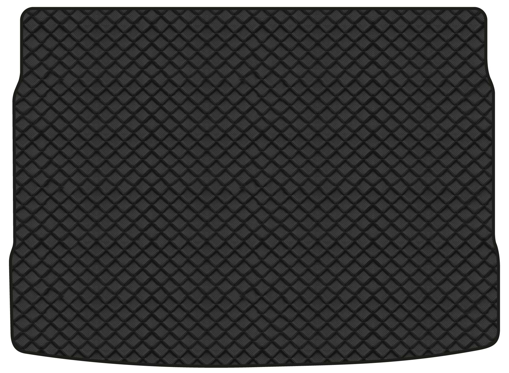 Коврик из экокожи в багажник авто EVAtech для Golf (V) MT 3-doors Volkswagen 2003-2009 5 поколение Htb EU (VW33072BO1BBB)