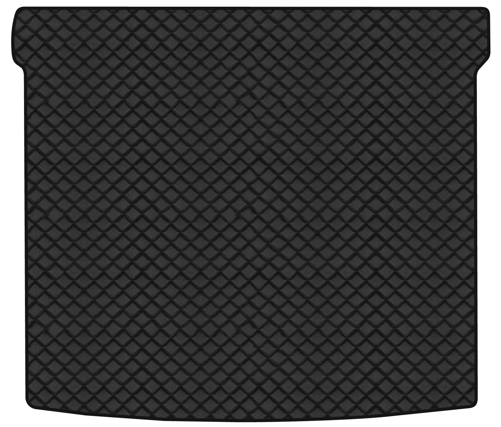 Коврик из экокожи в багажник авто EVAtech для ID.4 Pure Performance Volkswagen 2020 1 поколение SUV EU (VW42656BO1BBB)