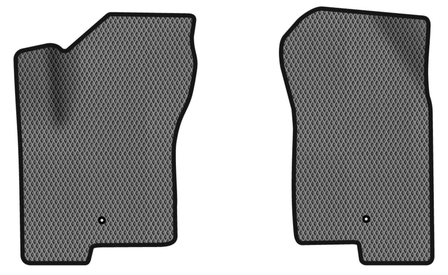 EVA коврики в салон авто передние EVAtech для Patriot (MK74) Jeep 2006-2011 1 поколение SUV USA JP1760AD2LA2RGB