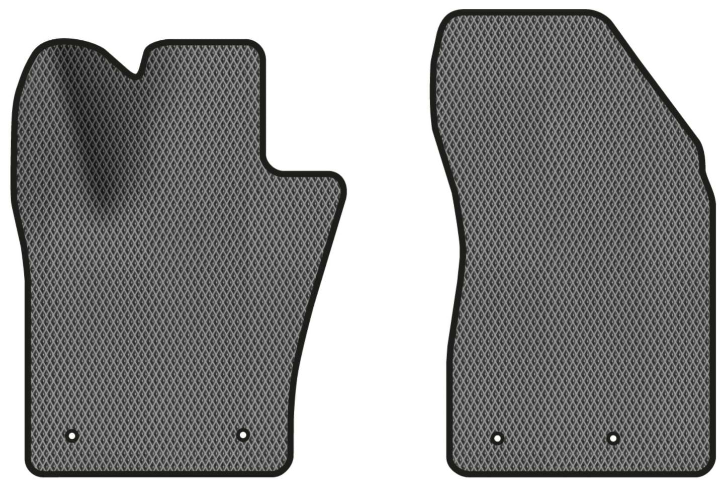 EVA коврики в салон авто передние EVAtech для Renegade Jeep 2014 1 поколение SUV USA JP2895AE2LA4RGB