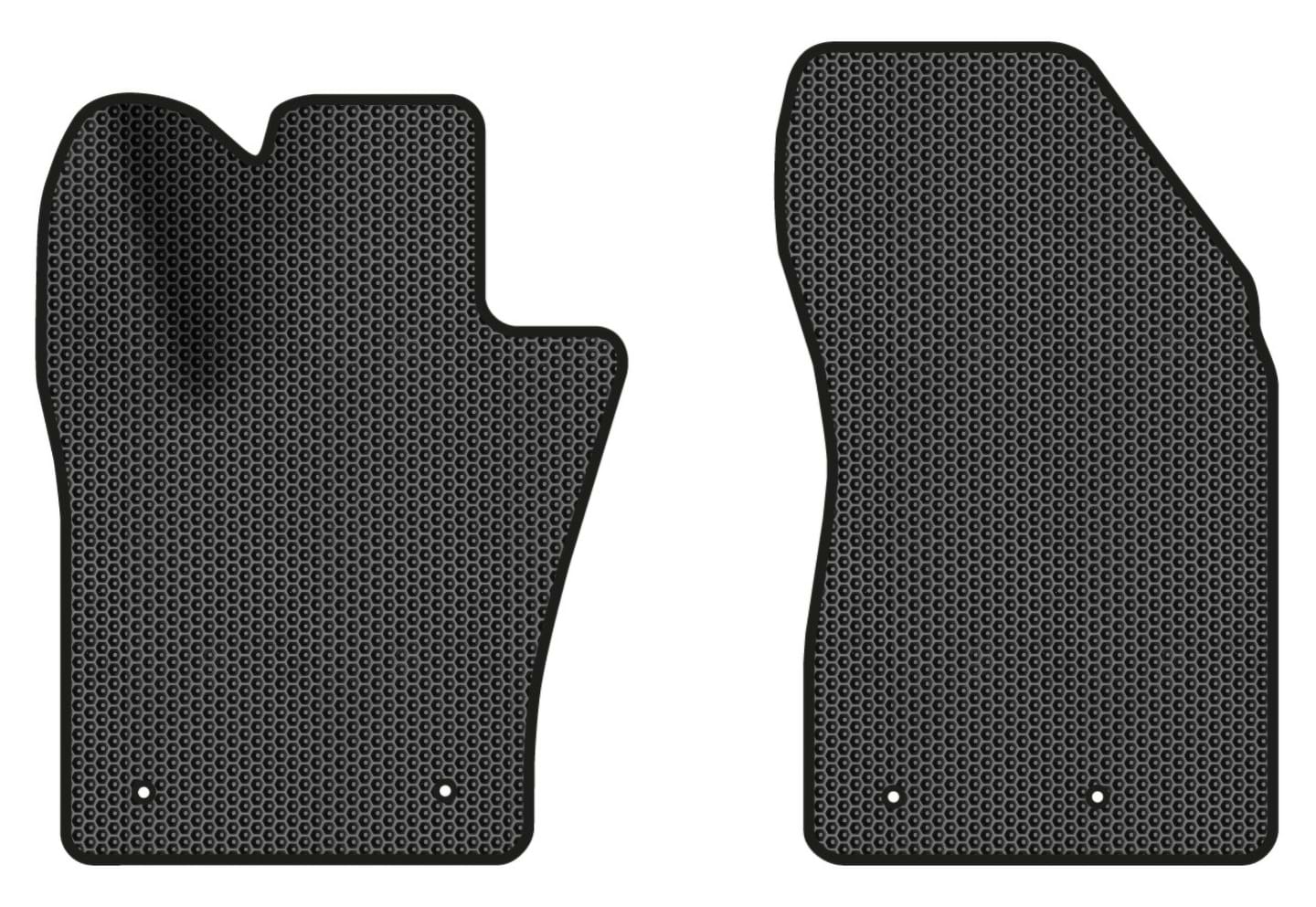 EVA коврики в салон авто передние EVAtech для Renegade Jeep 2014 1 поколение SUV USA JP2895AE2LA4SBB