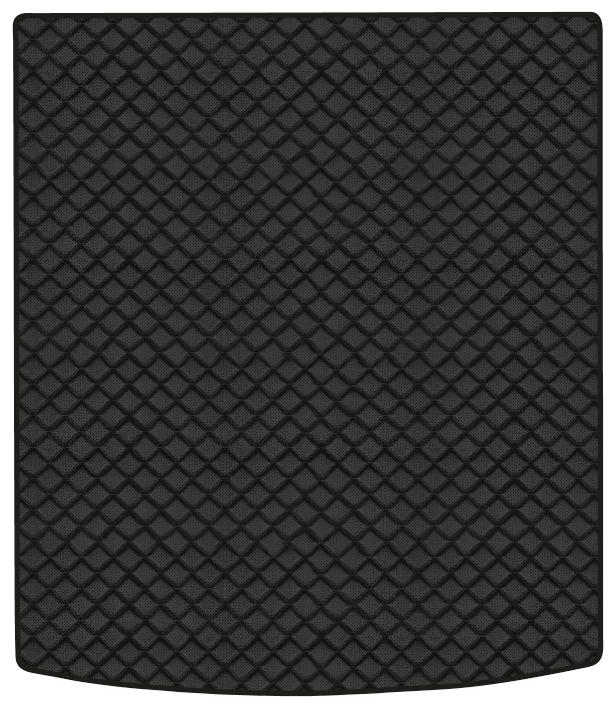 Коврик из экокожи в багажник авто EVAtech для Superb (B6) Skoda 2008-2015 2 поколение Combi EU (SK31130B1BBB)