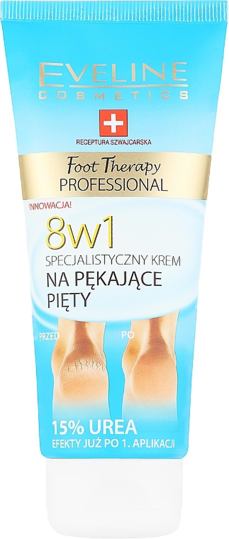 Крем для ніг EVELINE Foot Therapy Professional 8в1 100 мл (5901761911763)