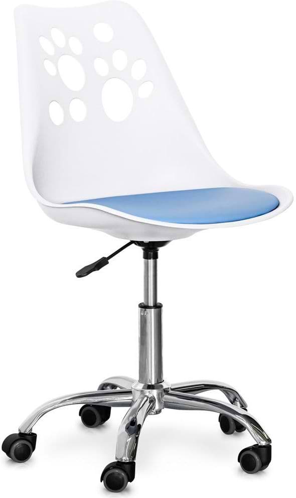 Кресло офисное Evo-kids Indigo White/Blue (H-232 W/BL)