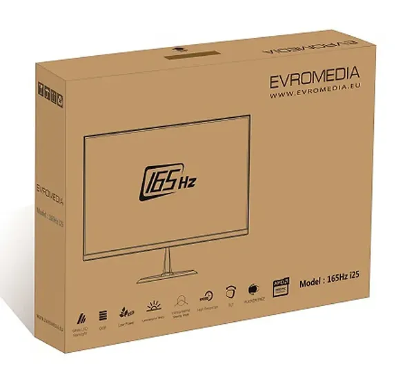 Фото - Монитор игровой EvroMedia i25 165Hz