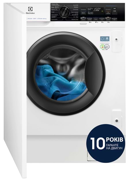 Фото - Прально-сушильна машина вбудована Electrolux EW7WN368SUI