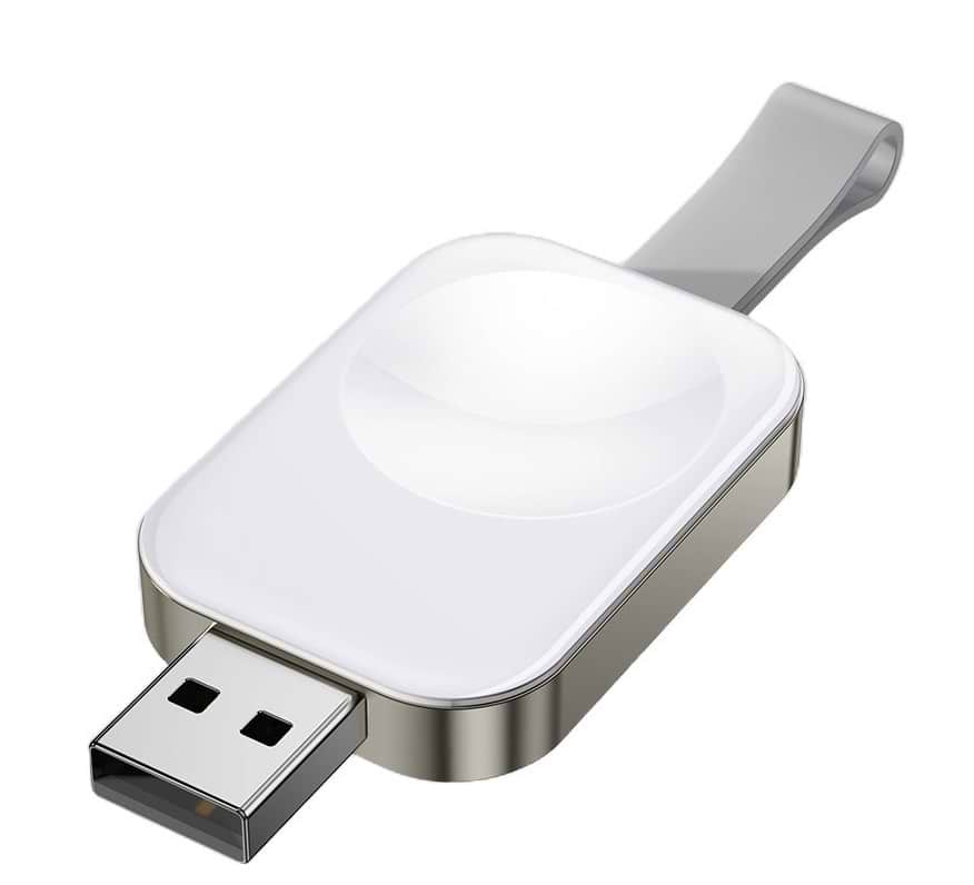 Зарядний пристрій для смарт-годинників Essager USB A port White (EWXA-YB02-Z) - Фото 1