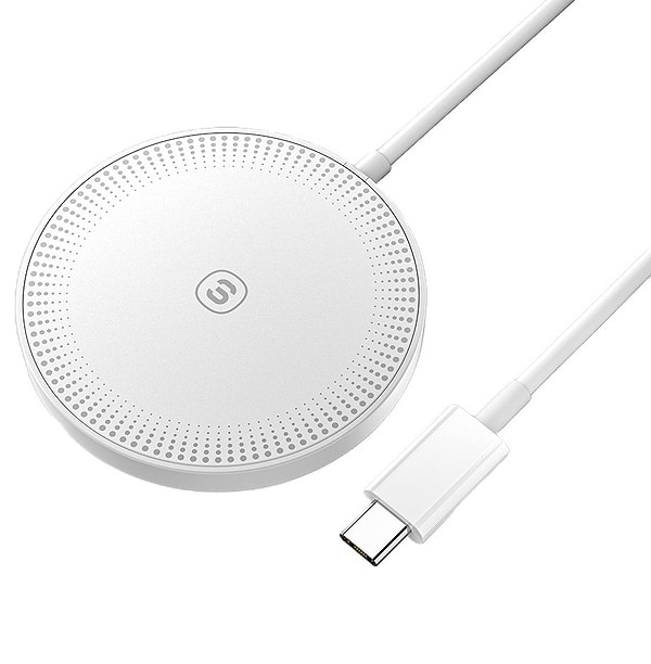Фото - Бездротовий зарядний пристрій Essager 2in1 Wireless Charger 15W White (EWXCX-CF02-Z)
