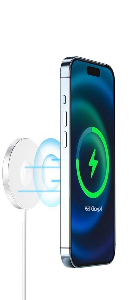 Фото - Бездротовий зарядний пристрій Essager YiT 3 in 1 Wireless Magnectic Phone watch earphone charger 15w (EWXCX-YT02-Z)