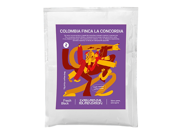 Фото - Дріп-кава Fresh Black Experimental Fermentation New set 60 г (5шт.x12г)