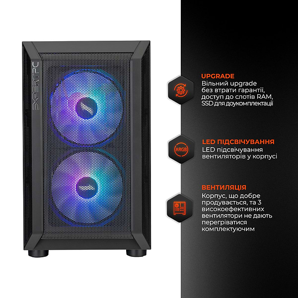 Фото - Системный блок Expert PC Gemini (I144F.64.S20.48S.G12205)