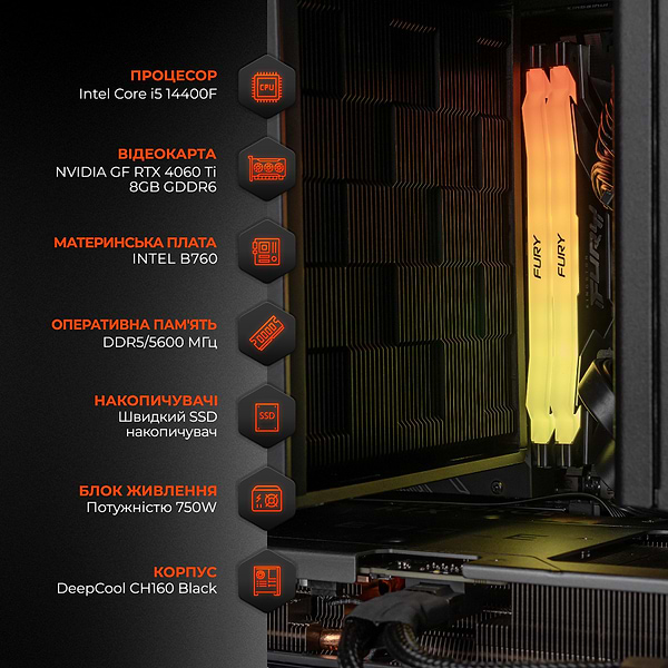 Фото - Системний блок Expert PC Nano (I144F.64.S20.46T.G13387)