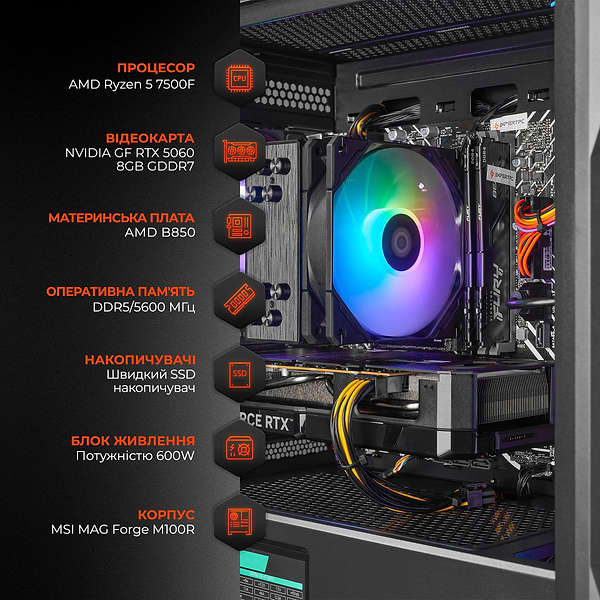 Фото - Системный блок Expert PC Ultimate (A7500F.32.S5.5060.A7217)