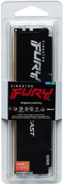 Фото - Память DDR Kingston DDR5 32GB 6000 FURY Beast EXPO (KF560C30BBE-32)