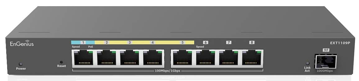 Коммутатор локальной сети (Switch) EnGenius EXT1109P - Фото 1