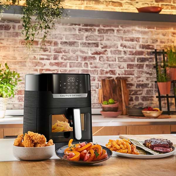 Фото - Уценка - Мультипечь Tefal EY506810 EASY FRY&GRILL VISION