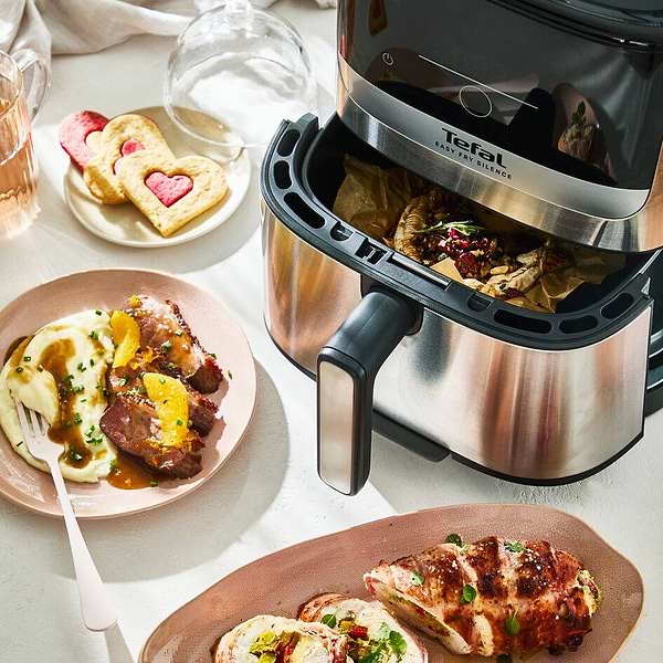 Фото - Мультипіч Tefal EY552DE0 EASY FRY SILENCE