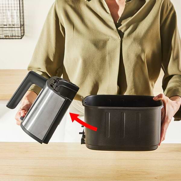 Фото - Мультипіч Tefal EY552DE0 EASY FRY SILENCE