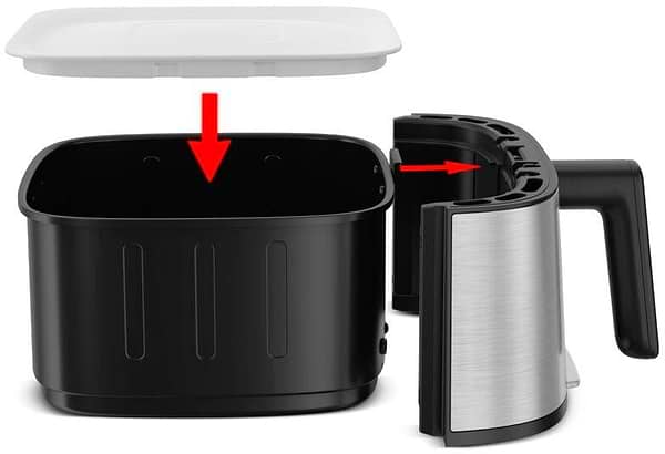 Фото - Мультипіч Tefal EY552DE0 EASY FRY SILENCE