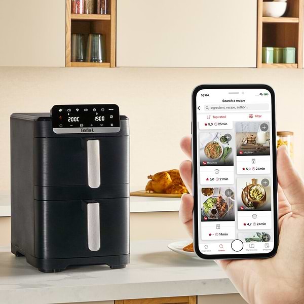 Фото - Мультипіч Tefal EY7528E0 Easy Fry Crispy Stack