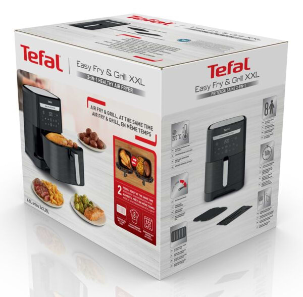 Фото - Уцінка - Мультипіч Tefal EY801815 Easy Fry & Grill XXL