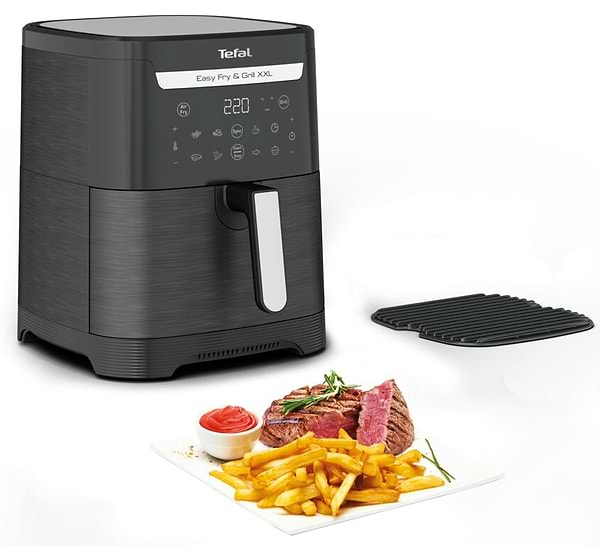 Фото - Уцінка - Мультипіч Tefal EY801815 Easy Fry & Grill XXL