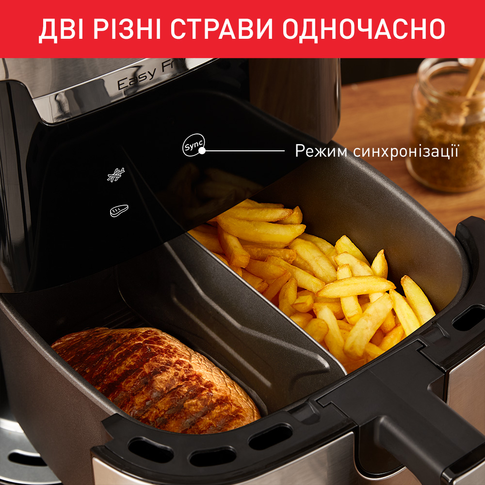 Фото - Уцінка - Мультипіч Tefal EY801D15 Easy Fry & Grill XXL