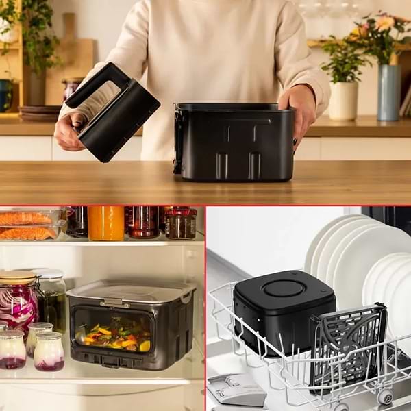 Фото - Мультипіч Tefal EY8468E0 EASY FRY SILENCE XXL