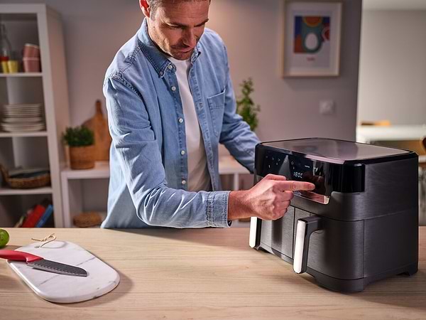 Фото - Мультипіч Tefal EY905B10 Dual Easy Fry & Grill