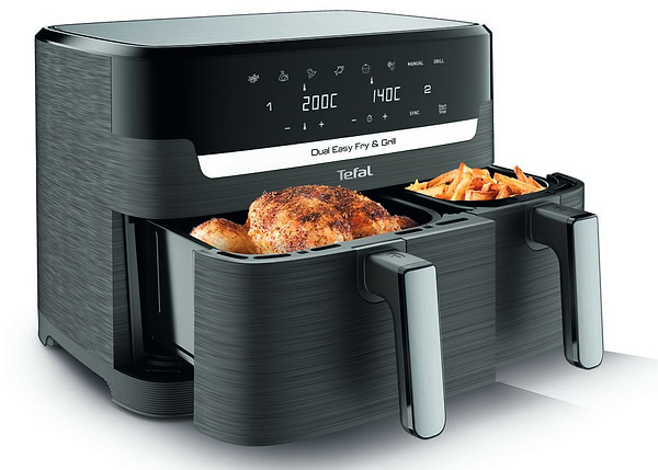 Фото - Мультипіч Tefal EY905B10 Dual Easy Fry & Grill