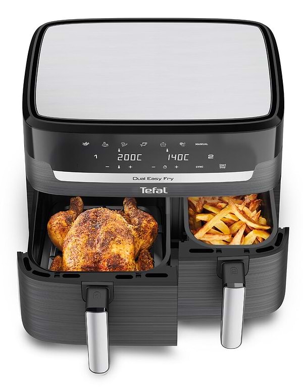 Фото - Мультипіч Tefal EY905B10 Dual Easy Fry & Grill