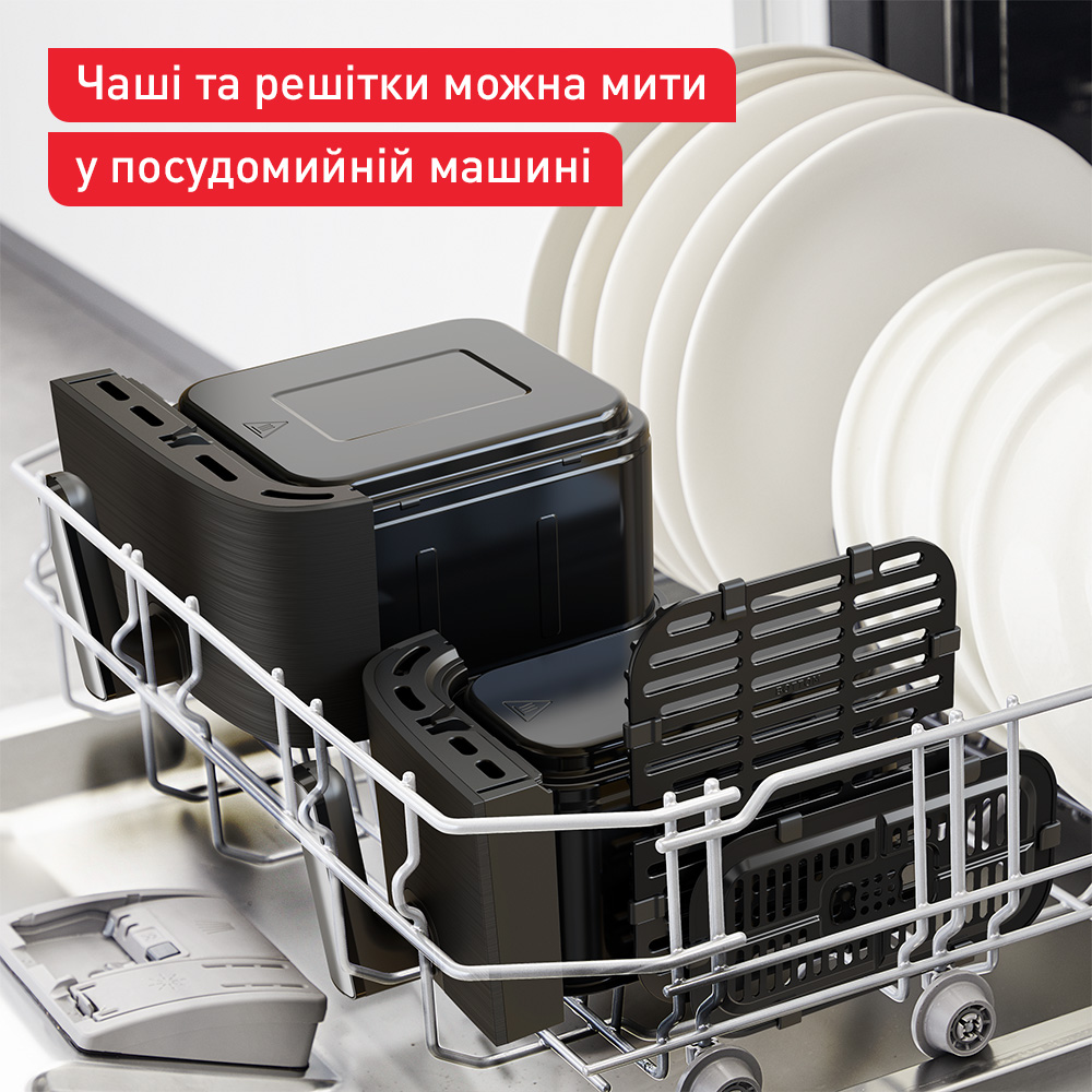 Фото - Мультипіч Tefal EY905B10 Dual Easy Fry & Grill
