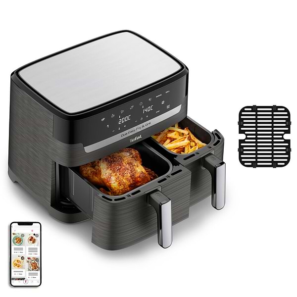 Фото - Мультипіч Tefal EY905B40 DUAL EASY FRY & GRILL