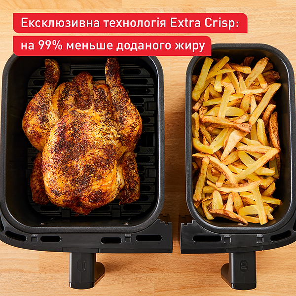 Фото - Мультипечь Tefal Dual Easy Fry EY905D10