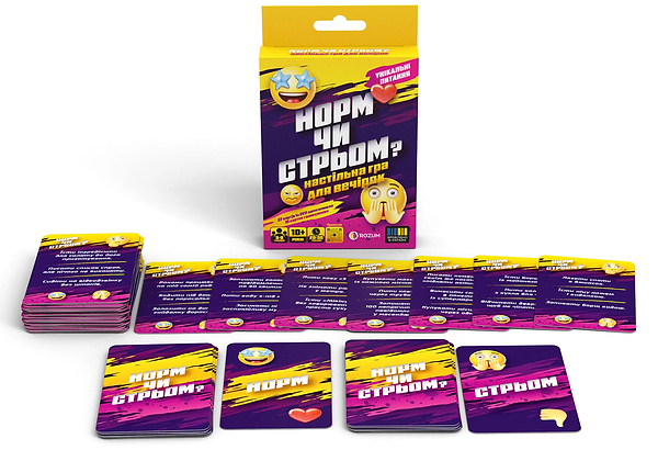 Фото - Настольная игра (8+) Rozum Норм или Стрём из TikTok (R128UA)