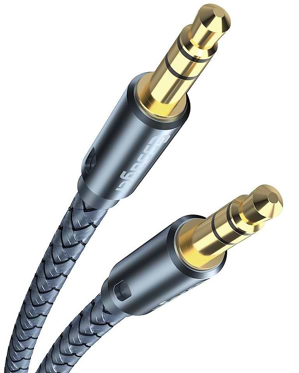 Фото - Кабель 3.5 мм -3.5 мм Essager Monster Aux Cable Speaker Wire 3.5mm Jack Audio Cable For Car Headphone Adapter Male Jack to Jack 3.5 mm 1.2m Blue (EYP35-DY0G)