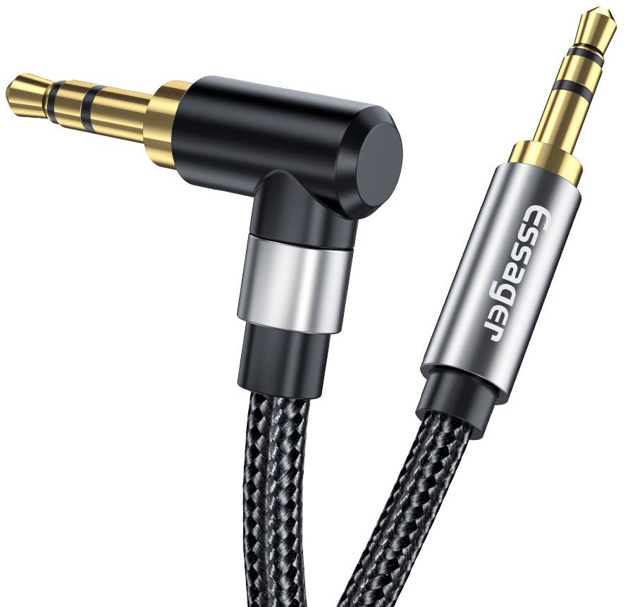 Фото - Кабель 3.5 мм -3.5 мм Essager AUX Cable 3.5mm Jack Audio Cable 3.5 mm Jack Hifi Aux 1.5m (EYP35-WTA01)