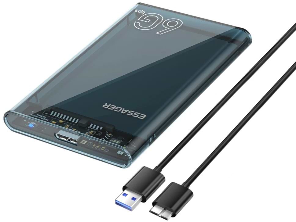 Внешний карман Essager Space SATA 3.0 Hard Drive 2.5 inch Enclosure (EYPS0-XZ20-P)