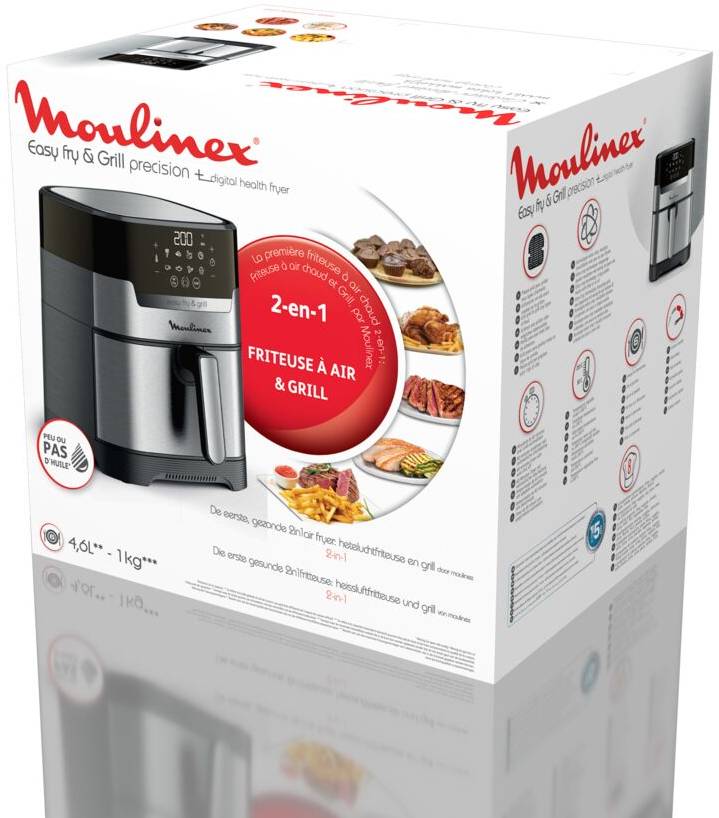 Фото - Мультипіч Moulinex EZ505D10 EASY FRY & GRILL DIGIT INOX EU