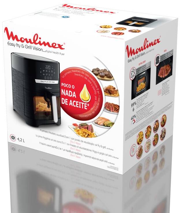 Фото - Мультипечь Moulinex EZ506820 EASY FRY&GRILL VISION
