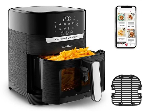 Фото - Мультипечь Moulinex EZ506820 EASY FRY&GRILL VISION